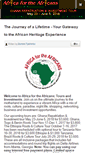 Mobile Screenshot of africafortheafricans.org